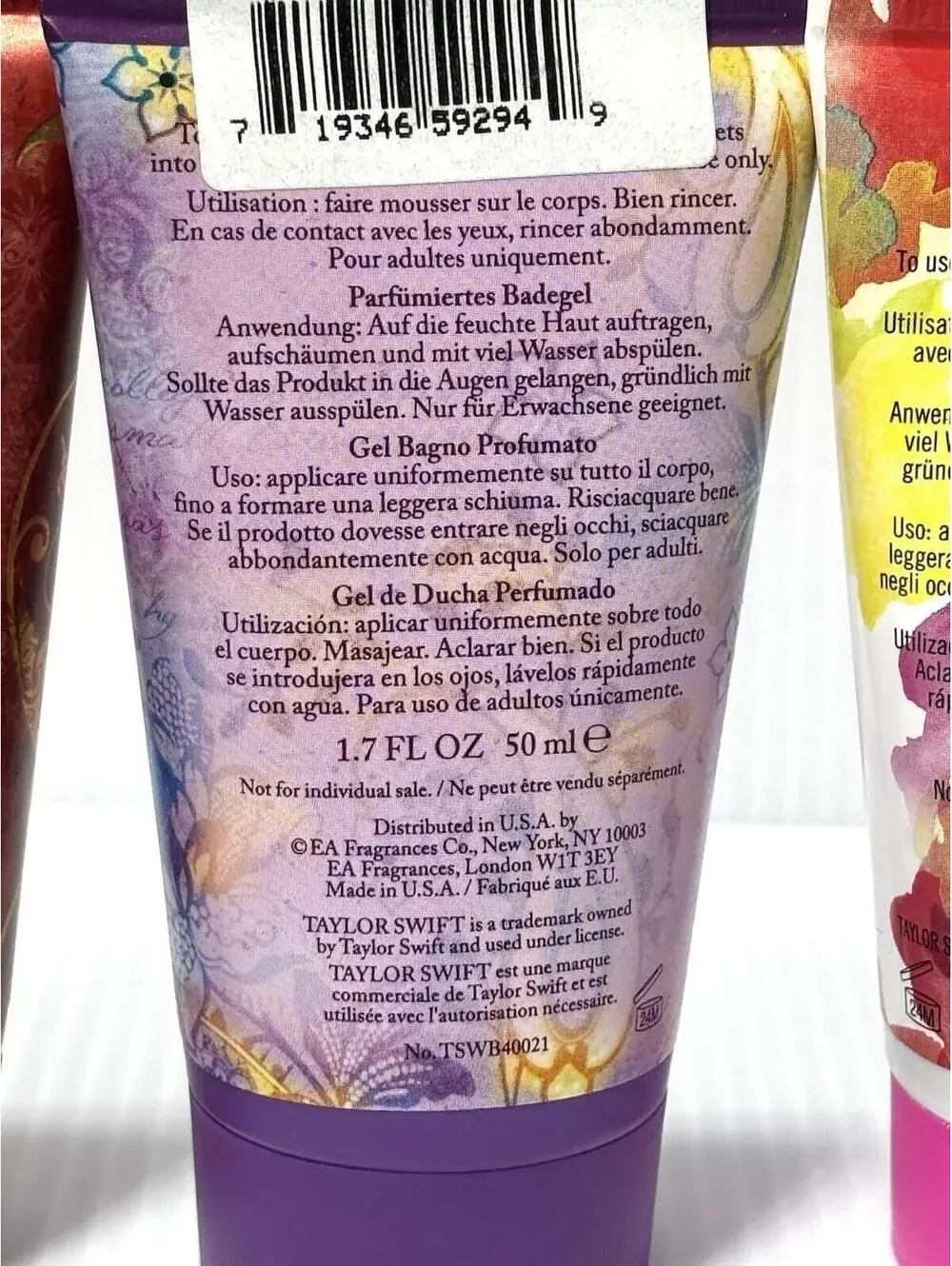 Taylor Swift Wonderstruck Enchanted Wonderstruck Incredible Things Bath Gel 50ml